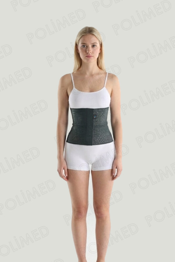 abdominal111 Abdominal Korse Ayarlanabilir Beden | Misina Dokuma STD Beden