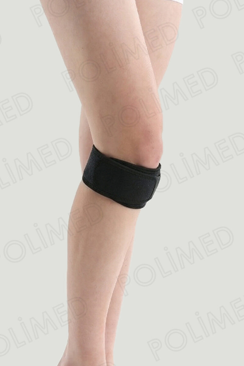 tendonbandı22siyah Patella Tendon Bandı Diz Koruma Spor Destek Bandı Sağ&Sol Uyumlu 48CM